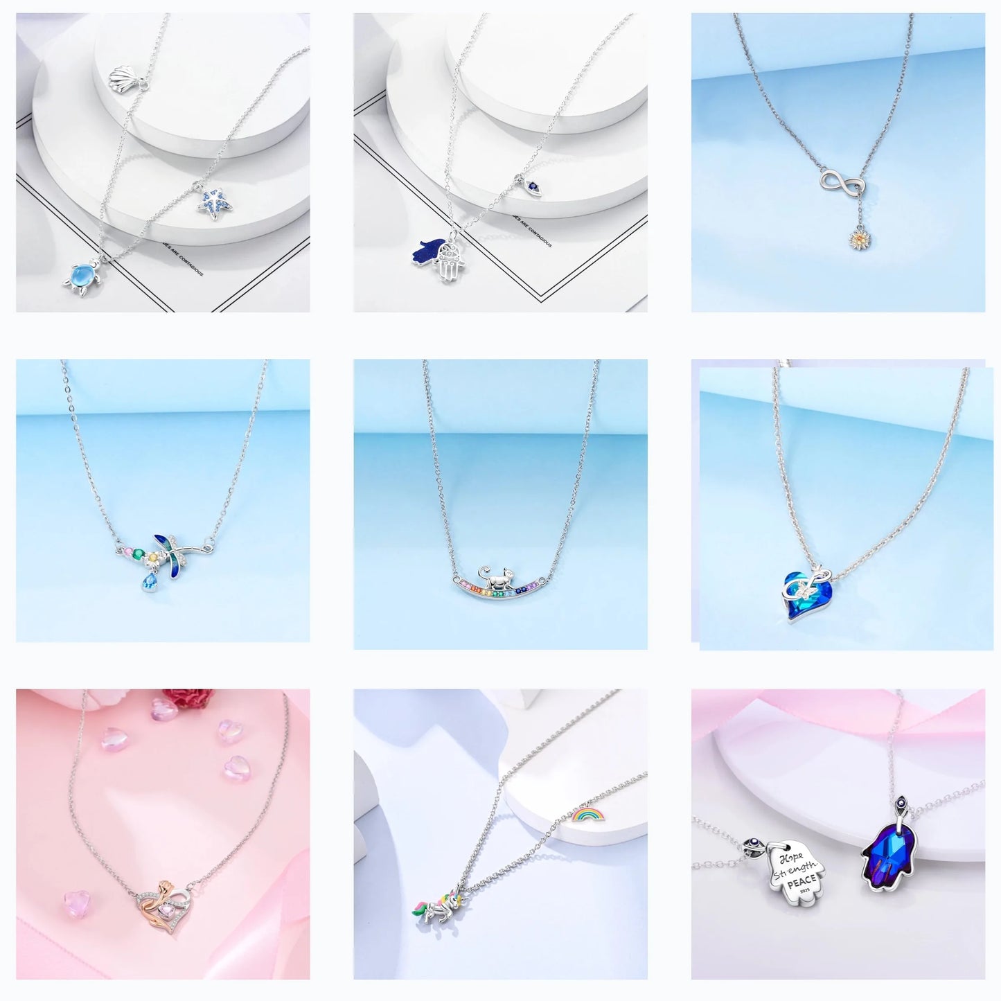 Angel's Wings Feather Necklace ®