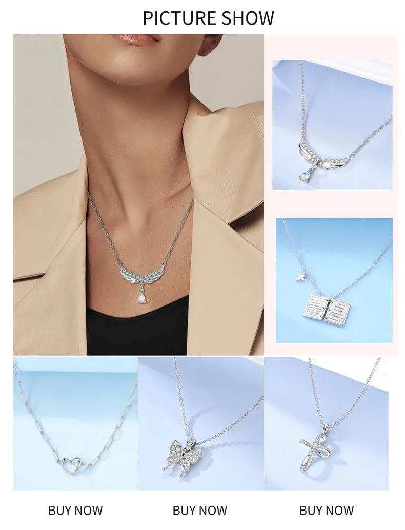 Angel's Wings Feather Necklace ®